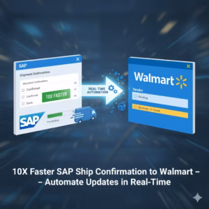 10X Faster SAP Ship Confirmation to Walmart – Automate Updates in Real-Time