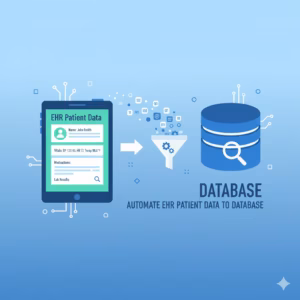 EHR Patient Data to Database