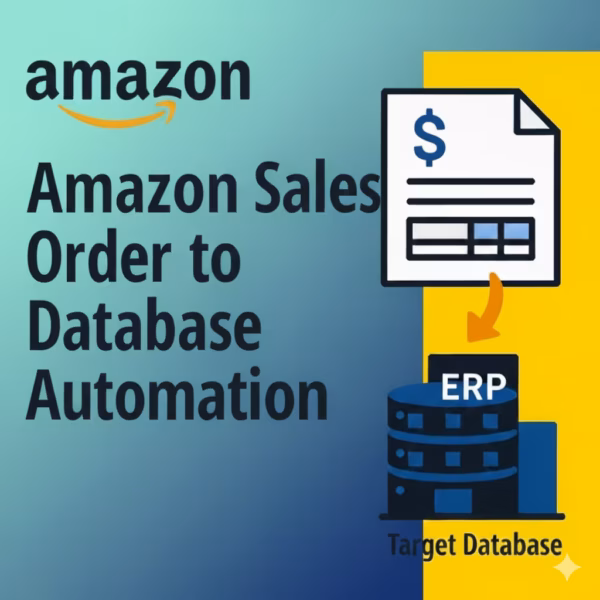 Amazon Sales Order to Database