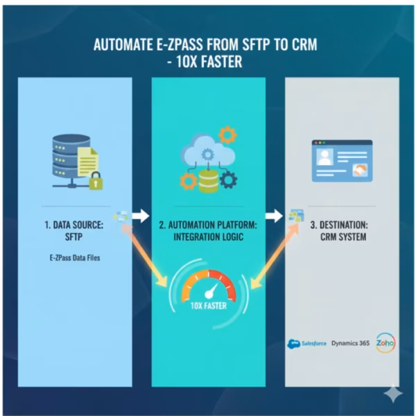 E-ZPass from SFTP to CRM