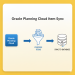 Oracle Planning Cloud Item Sync