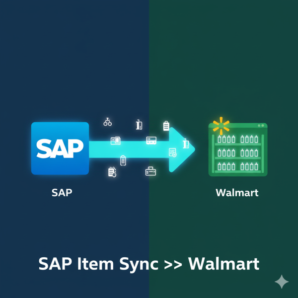 SAP Item sync to Walmart