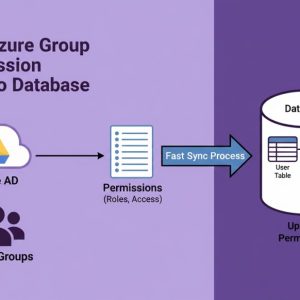 Fast Azure Group Permission Sync to Database