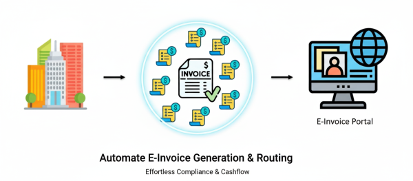 Automate E-Invoice Generation & Routing