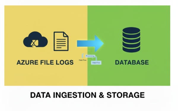 Azure File Logs to Database