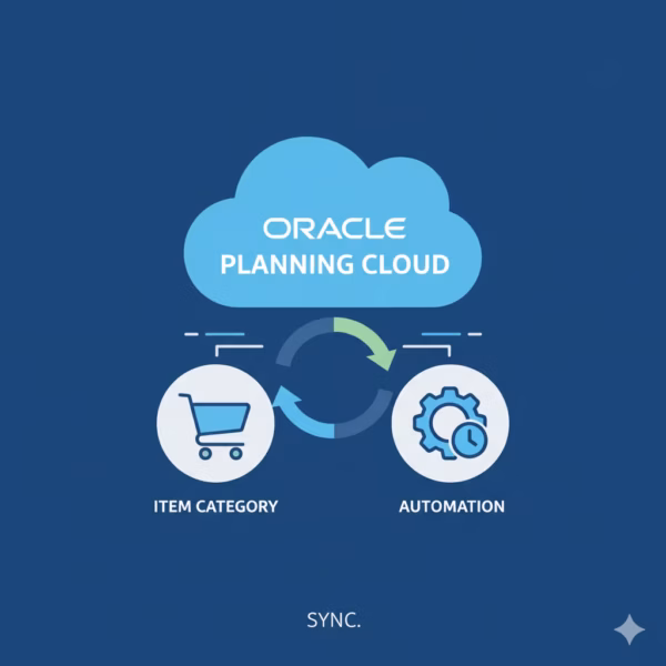 Oracle Planning Cloud Item Category Sync Automation