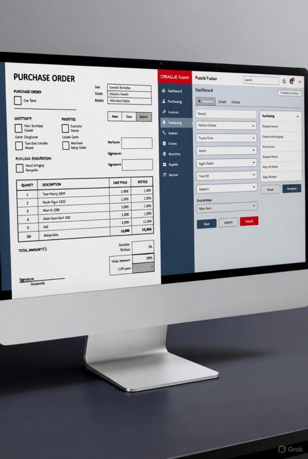 Purchase Order to Oracle Fusion