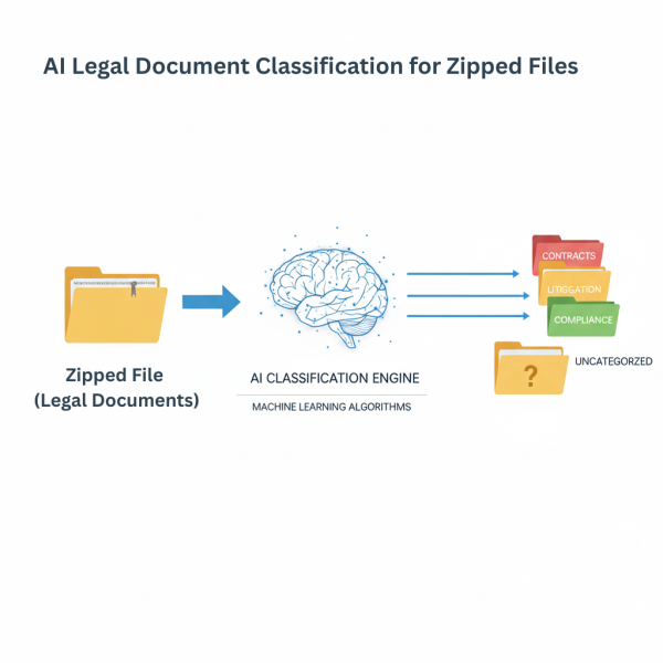 AI Legal Document Classification for Zipped Files