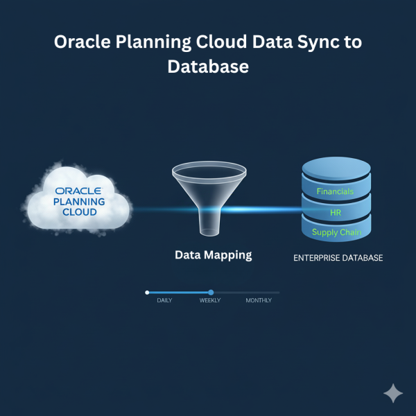 Oracle Planning Cloud Data Sync to Database