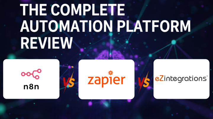 n8n vs Zapier vs eZintegrations Full Automation Comparison