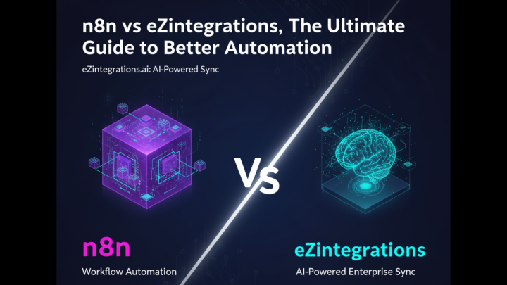 n8n vs eZintegrations, The Ultimate Guide to Better Automation