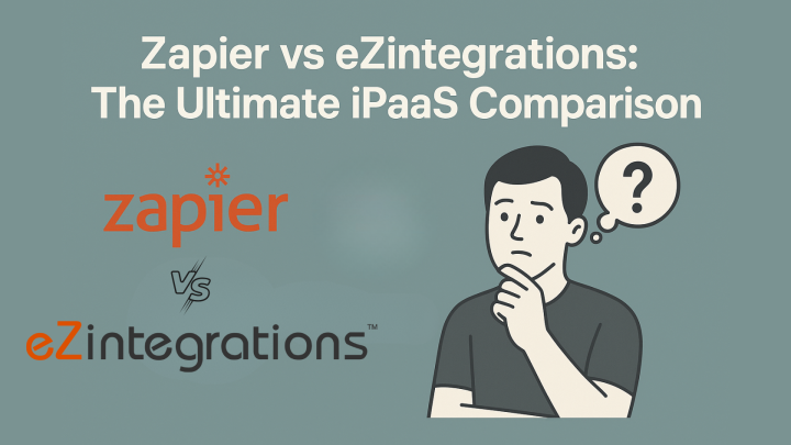 Zapier vs eZintegrations, The Ultimate iPaaS Comparison