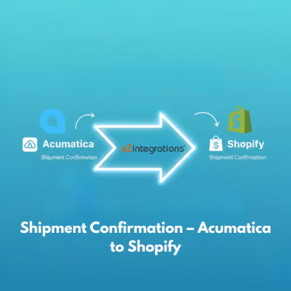 Shipment Confirmation