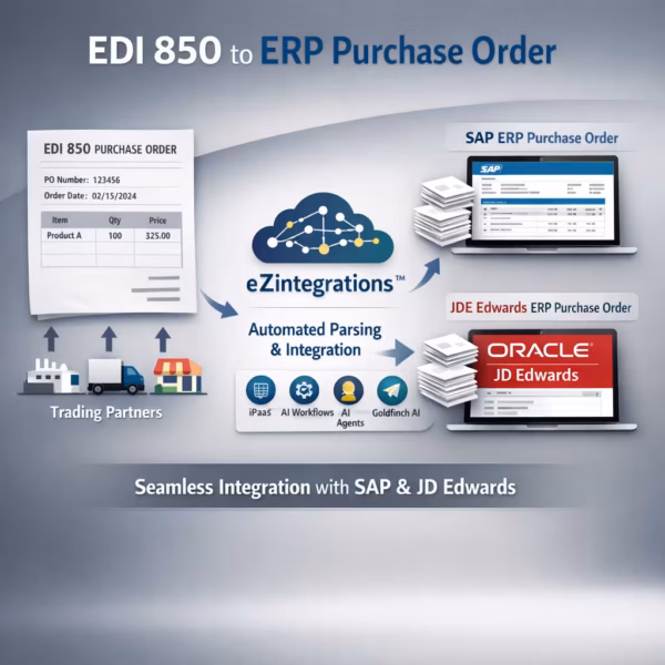 EDI 850 ERP integration