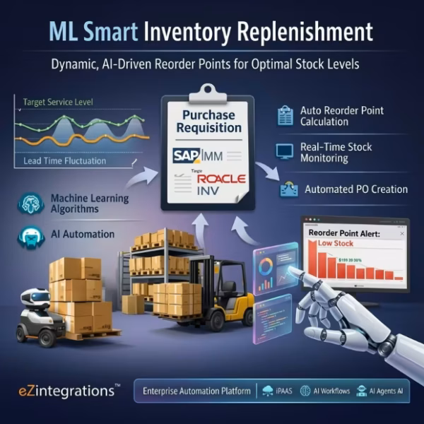 AI inventory replenishment workflow