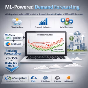 AI demand forecasting workflow