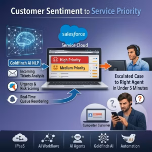 AI sentiment ticket prioritization